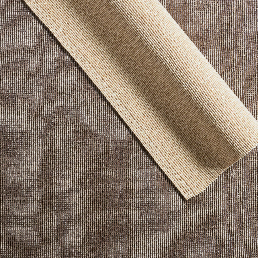 Jaipur Living Alyster Natural Solid Taupe Runner Rug (3'X10')