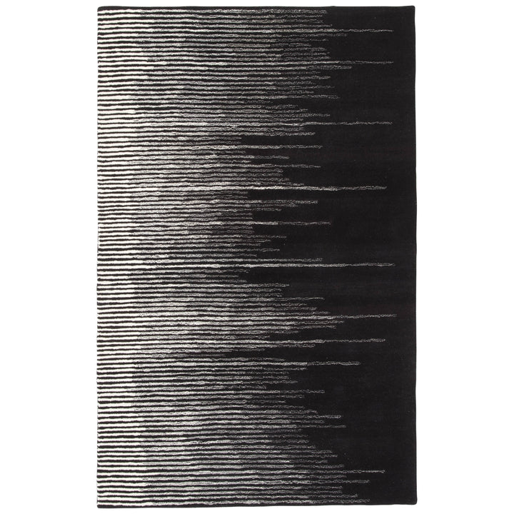 Jaipur Living Tabo Handmade Striped Black/ Cream Area Rug (9'X12')