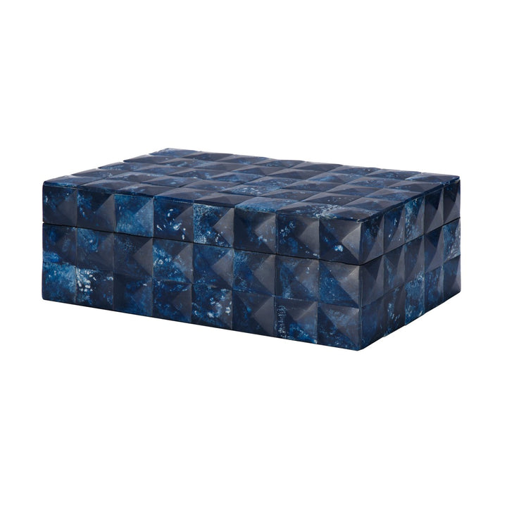 Bronson - Navy Blue Pyramid Tile Box