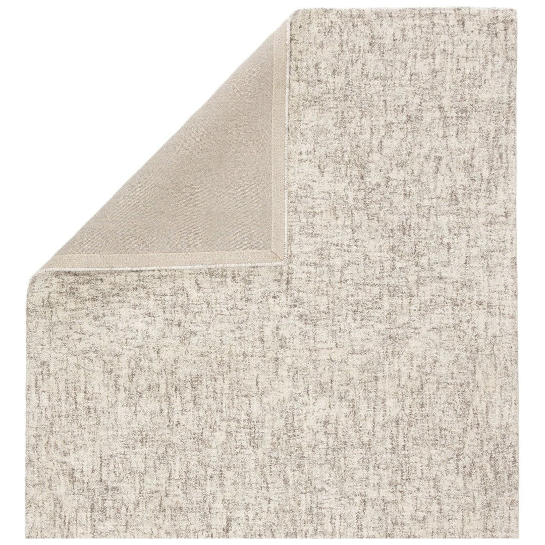 Jaipur Living Britta Plus Handmade Solid Ivory/ Gray Area Rug (12'X15')