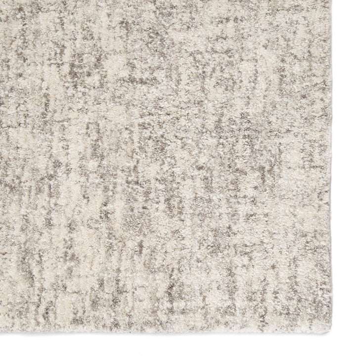 Jaipur Living Britta Plus Handmade Solid Ivory/ Gray Area Rug (12'X15')