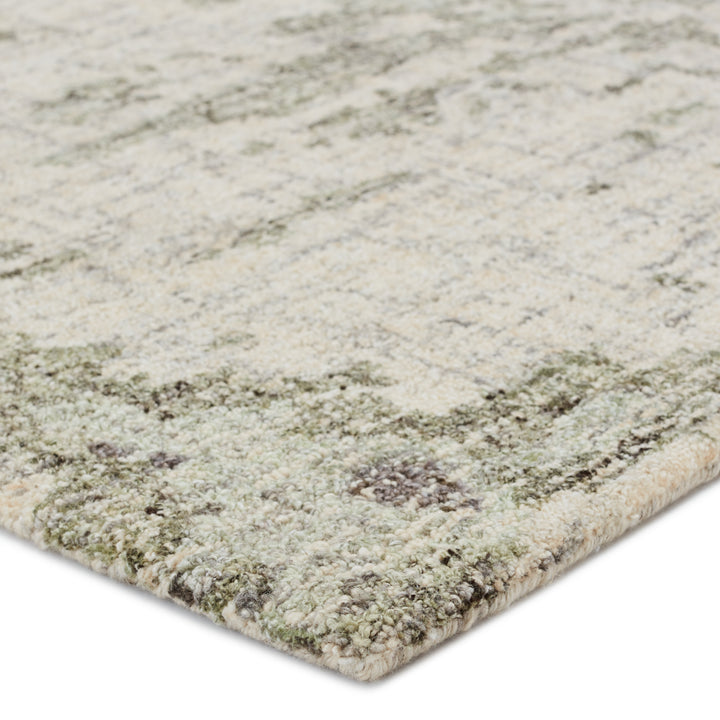 Jaipur Living Absolon Handmade Abstract Taupe/ Green Area Rug (9'X12')