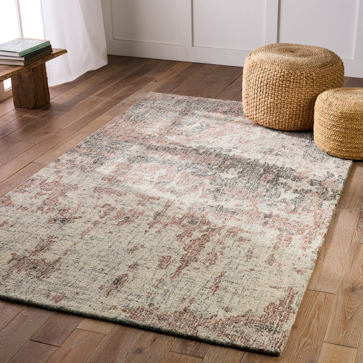 Jaipur Living Absolon Handmade Abstract Rust/ Taupe Area Rug (9'X12')