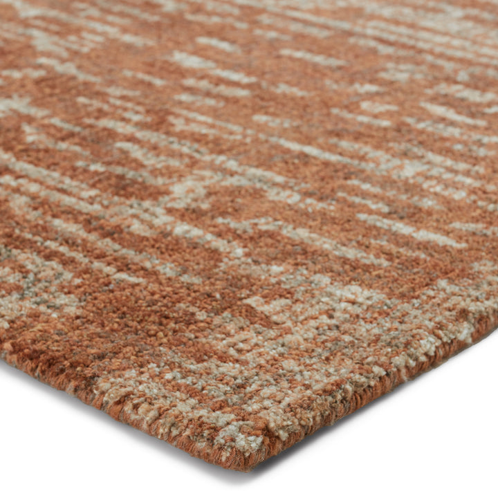 Jaipur Living Pangia Handmade Abstract Rust/ Light Brown Area Rug (10'X14')