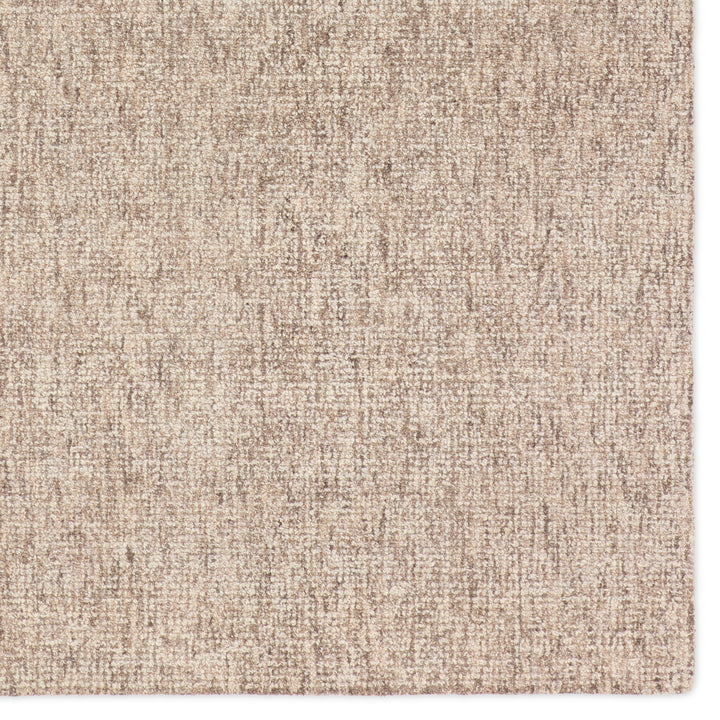 Jaipur Living Oland Handmade Solid White/ Brown Area Rug (5'X8')