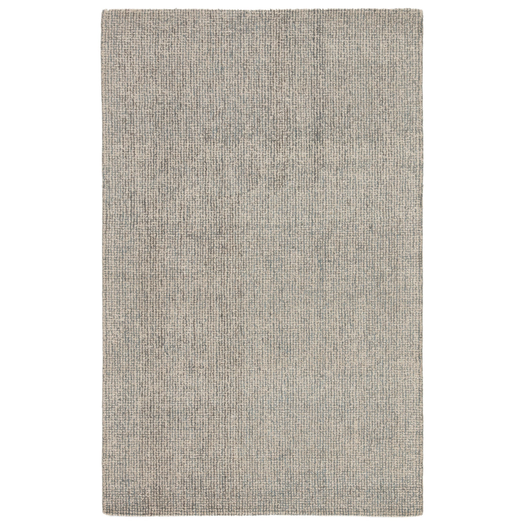 Jaipur Living Oland Handmade Solid White/ Light Blue Area Rug (8'X10')