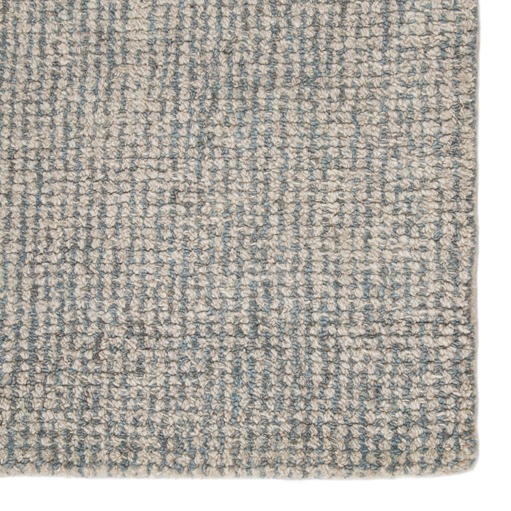 Jaipur Living Oland Handmade Solid White/ Light Blue Area Rug (9'X12')