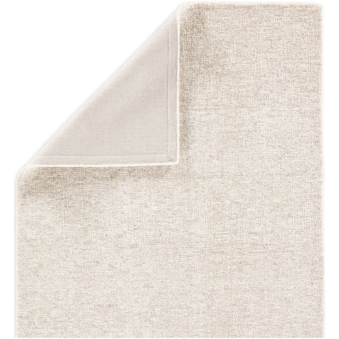 Jaipur Living Oland Handmade Solid Ivory/ Gray Area Rug (12'X15')