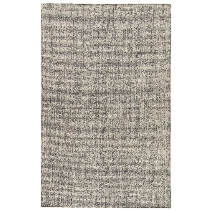 Jaipur Living Oland Handmade Solid Cream/ Black Area Rug (5'X8')