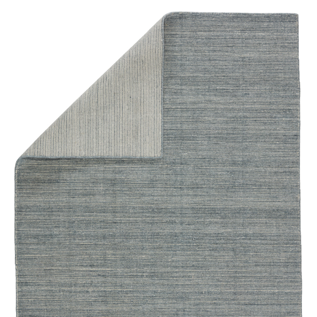 Everen Handmade Indoor/ Outdoor Solid Blue/ Gray Area Rug (2'X3')