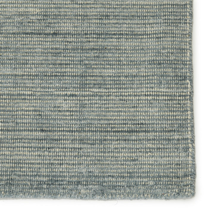 Jaipur Living Danan Handmade Indoor/ Outdoor Solid Blue/ Gray Area Rug (9'X12')