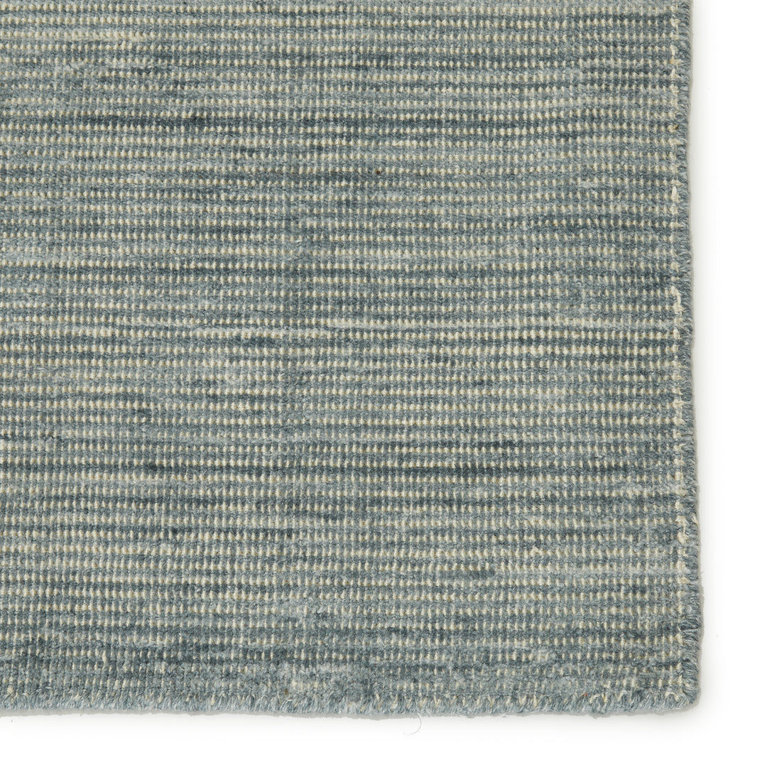 Everen Handmade Indoor/ Outdoor Solid Blue/ Gray Area Rug (2'X3')