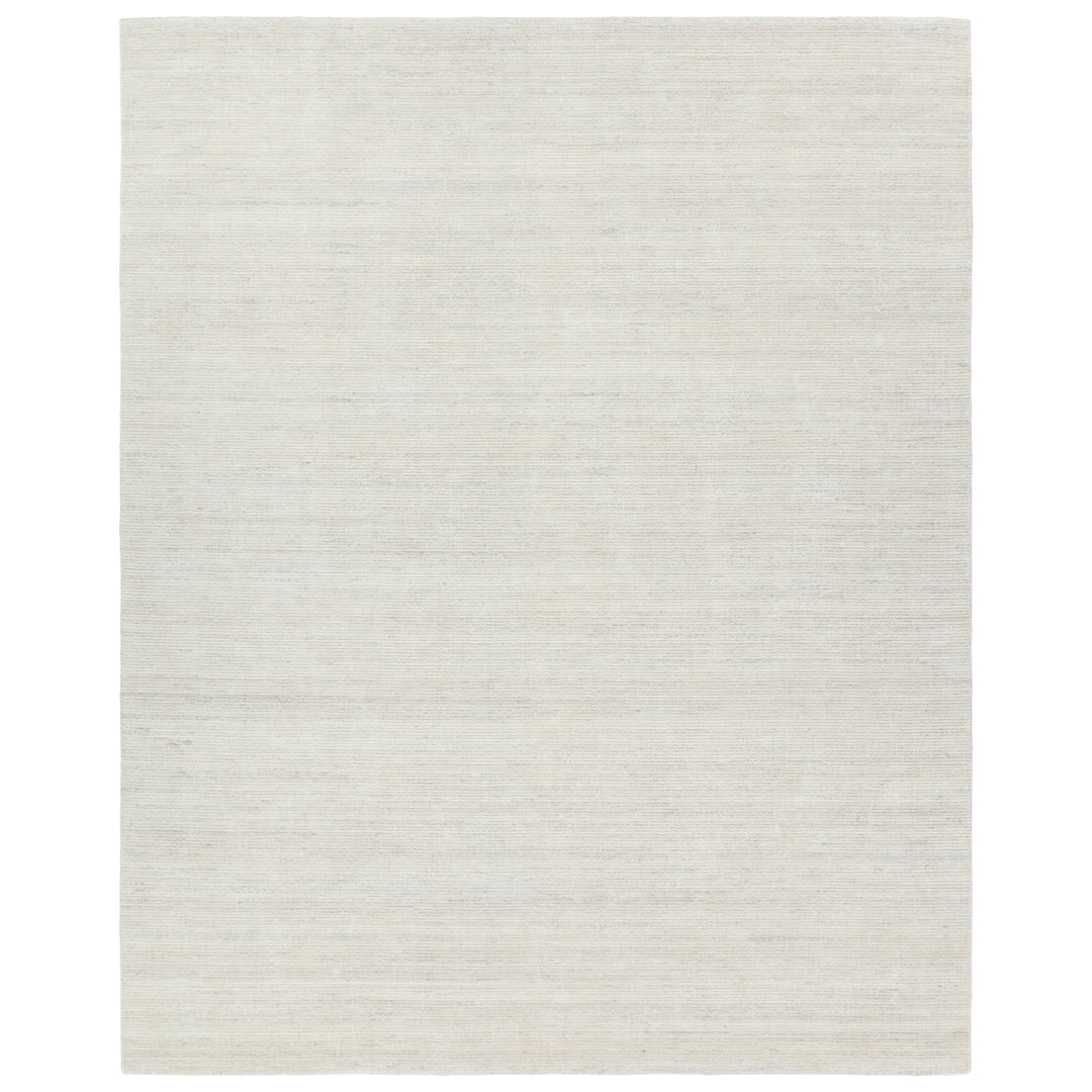 Jaipur Living Danan Handmade Solid Cream Area Rug (12'X15')