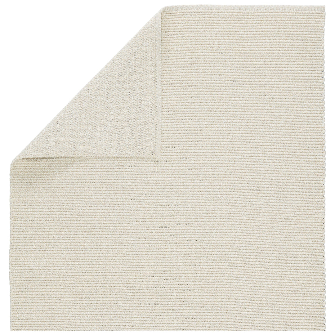 Batal Indoor/ Outdoor Solid Beige/ Ivory Area Rug (2'X3')