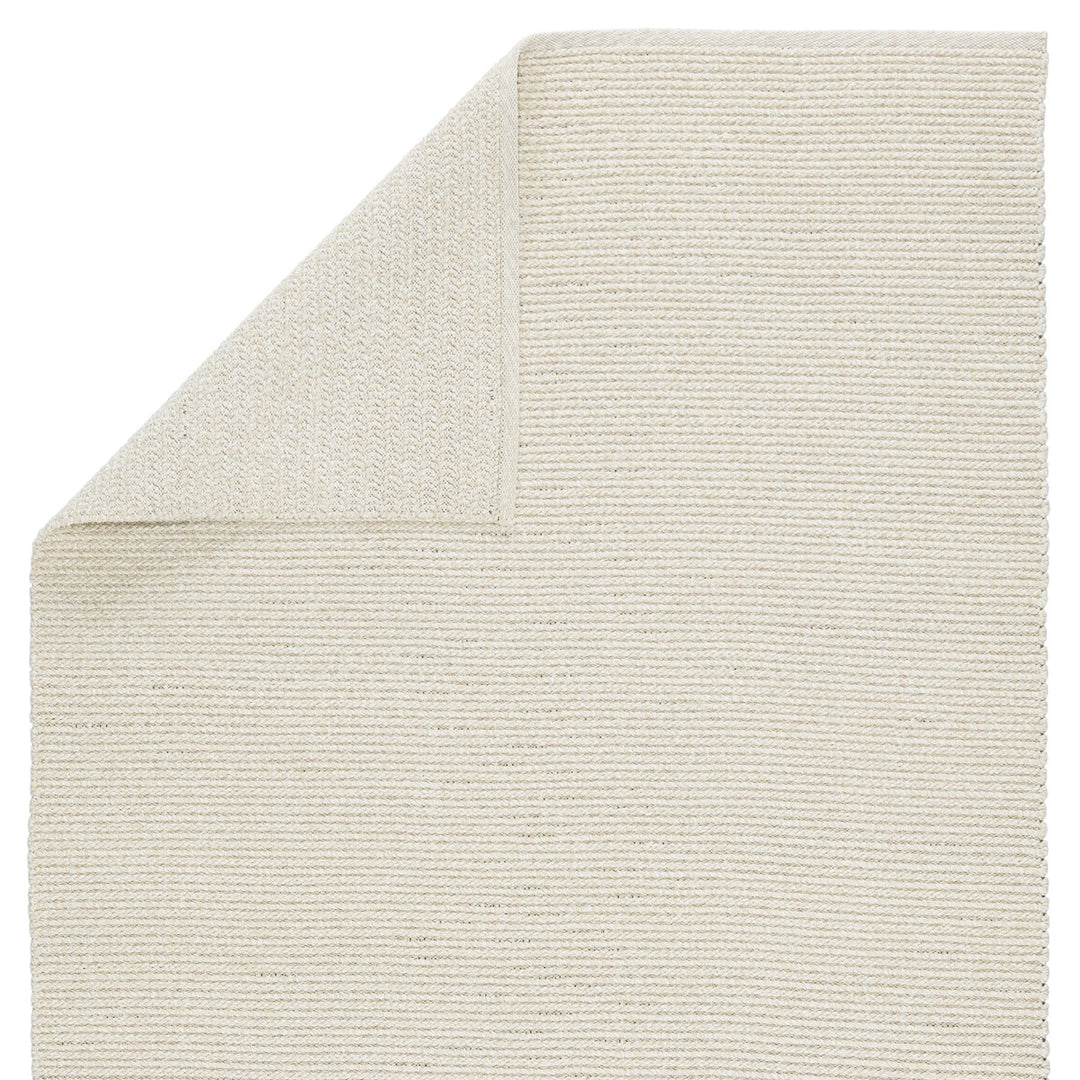 Jaipur Living Raynor Indoor/ Outdoor Solid Beige/ Ivory Area Rug (4'X6')