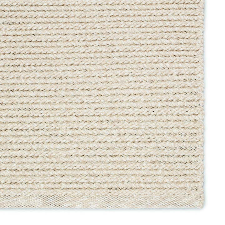 Jaipur Living Raynor Indoor/ Outdoor Solid Beige/ Ivory Area Rug (5'X8')