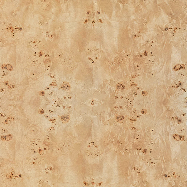 Michelle Four Drawer Chest In Burl Wood With Glass Top