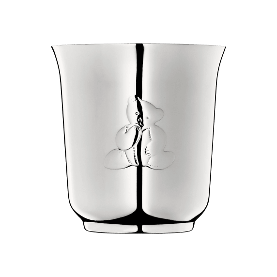 Silver-Plated Baby Cup Charlie Bear Christofle