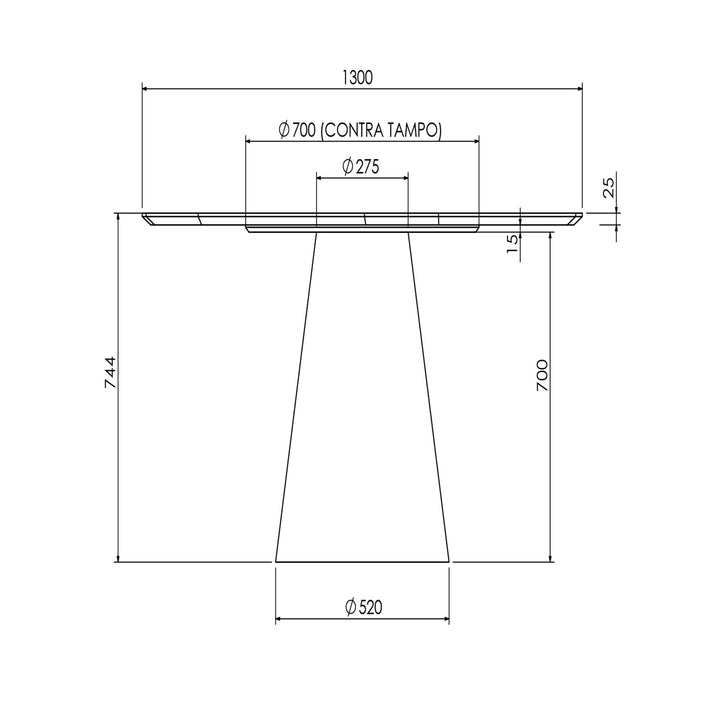 Bahia Organic Dining Table