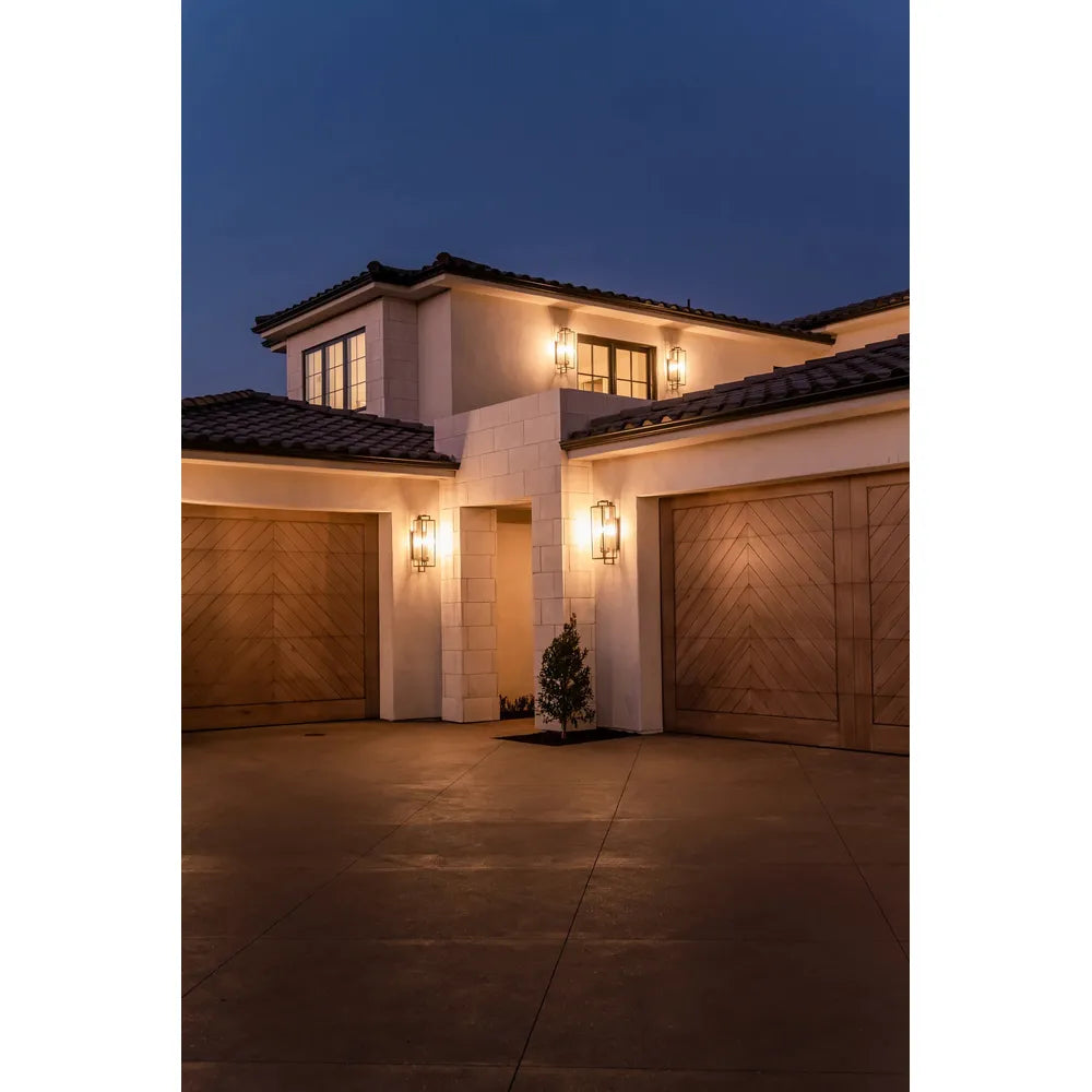 Outdoor Lighting: Wall Beckham Wall Sconce - 28.5" Forged Iron