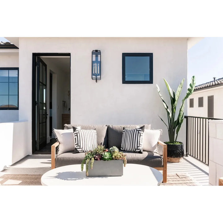 Outdoor Lighting: Wall Beckham Wall Sconce - 28.5" Forged Iron