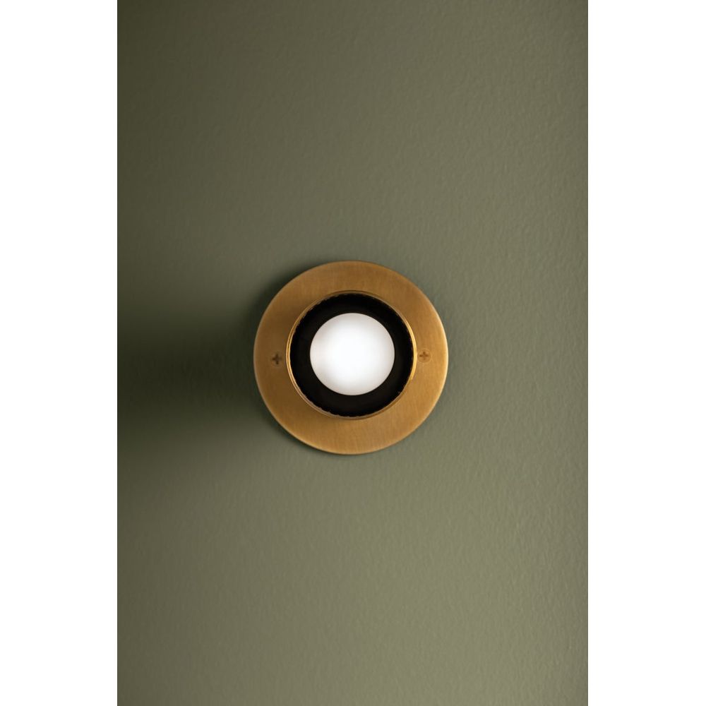 Berg Flush Mount - Patina Brass
