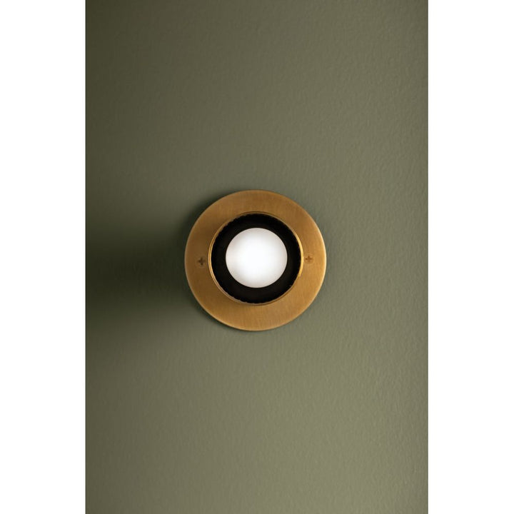 Berg Flush Mount - Patina Brass