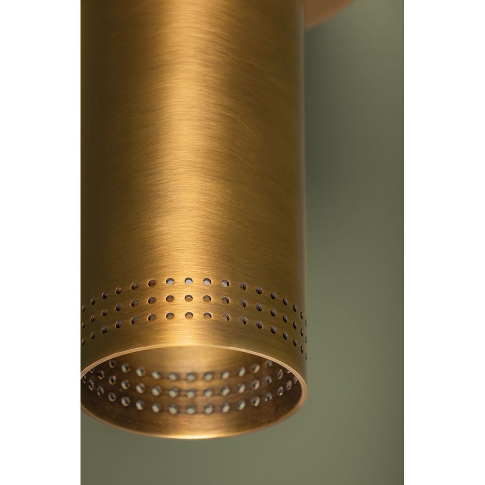 Berg Flush Mount - Patina Brass