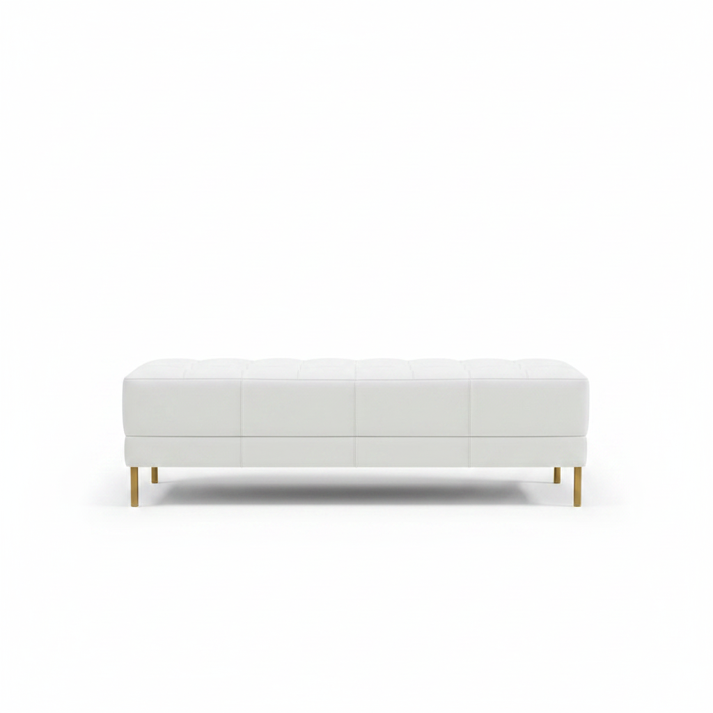 Berkeley End-Of-Day Bench - White