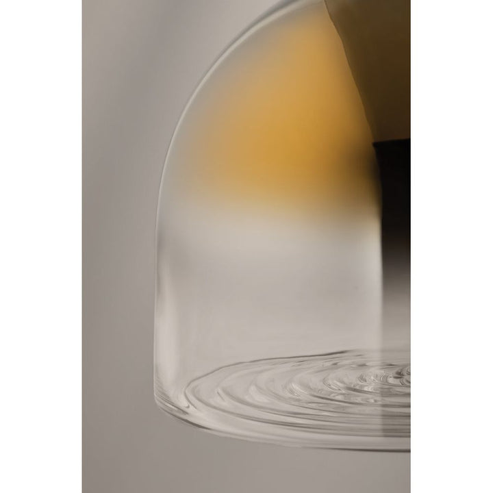 Beryl Pendant - Patina Brass