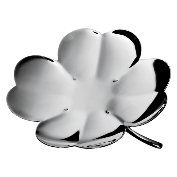 Bowl Trefle a 4 Feuilles Silver Plated Tray