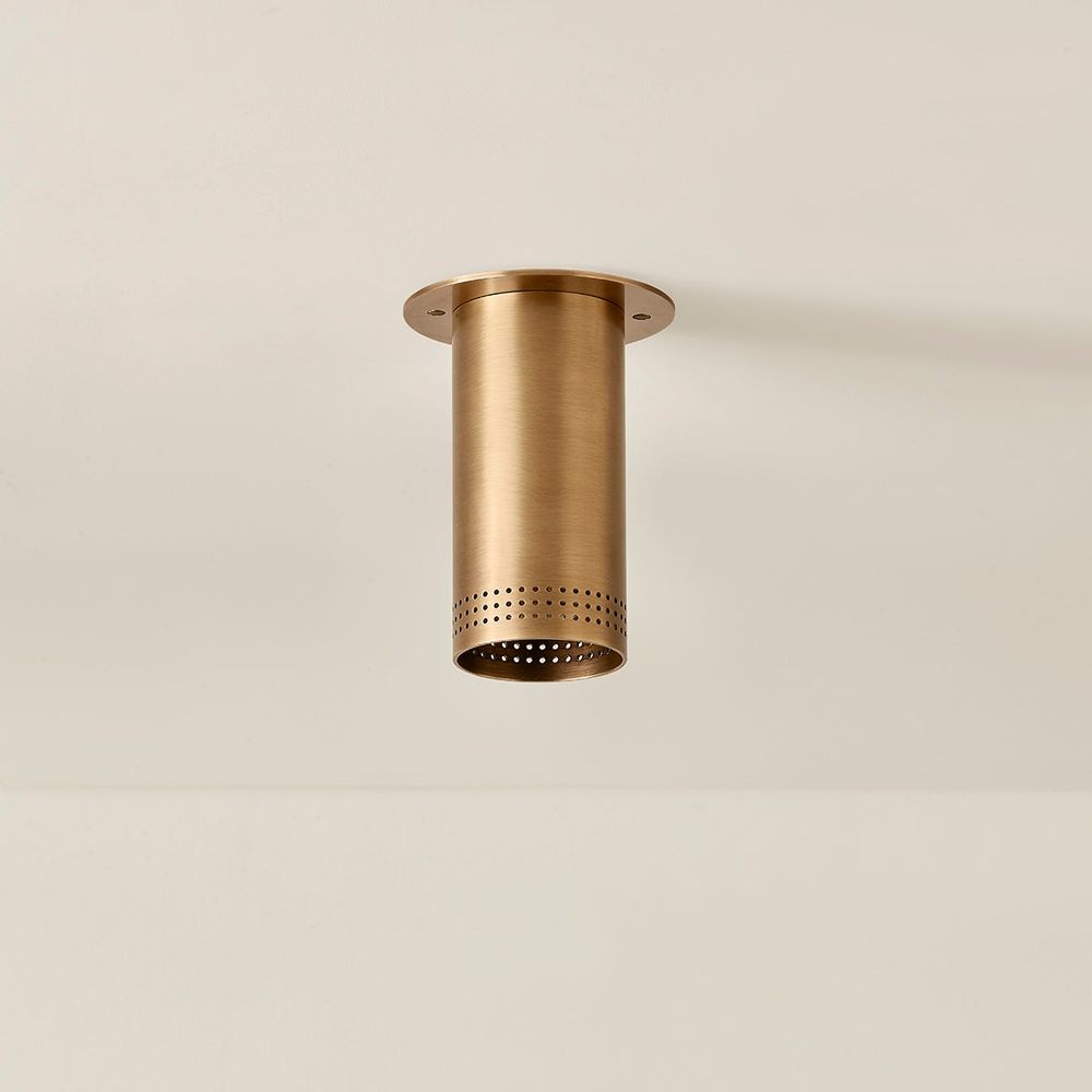 Berg Flush Mount - Patina Brass