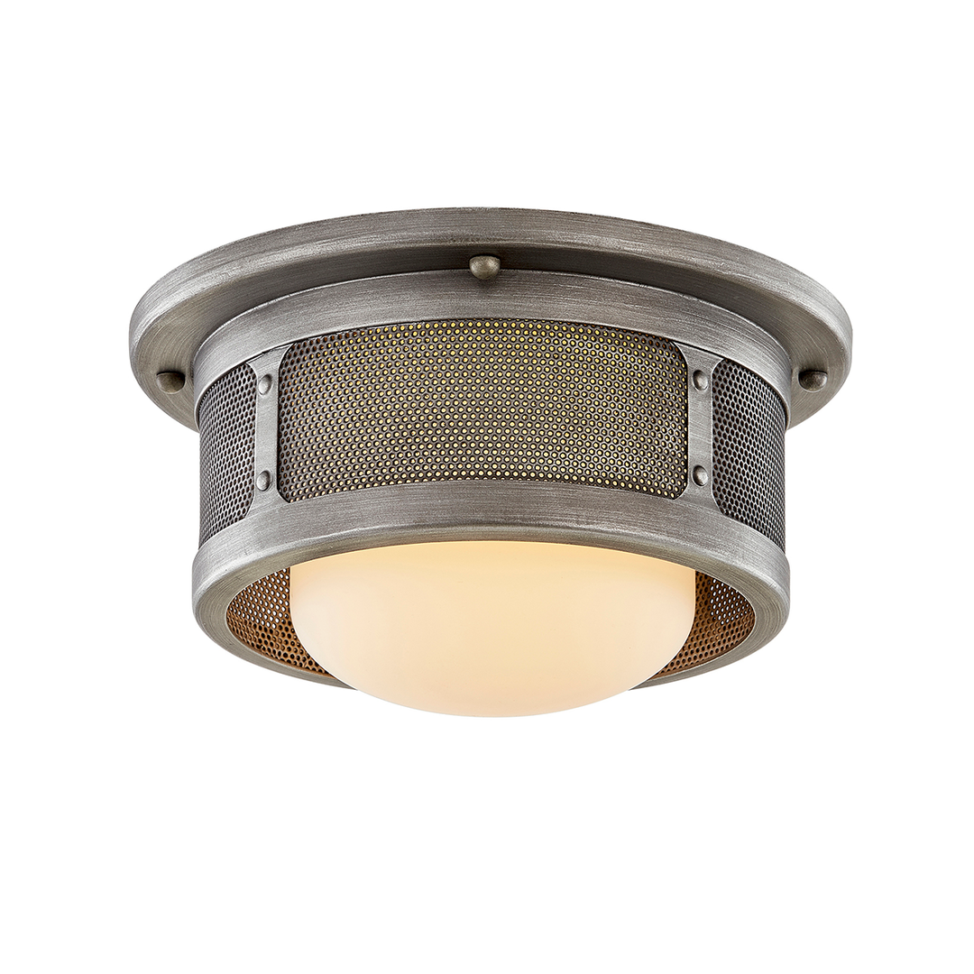 Bauer Flush Mount - Antique Pewter