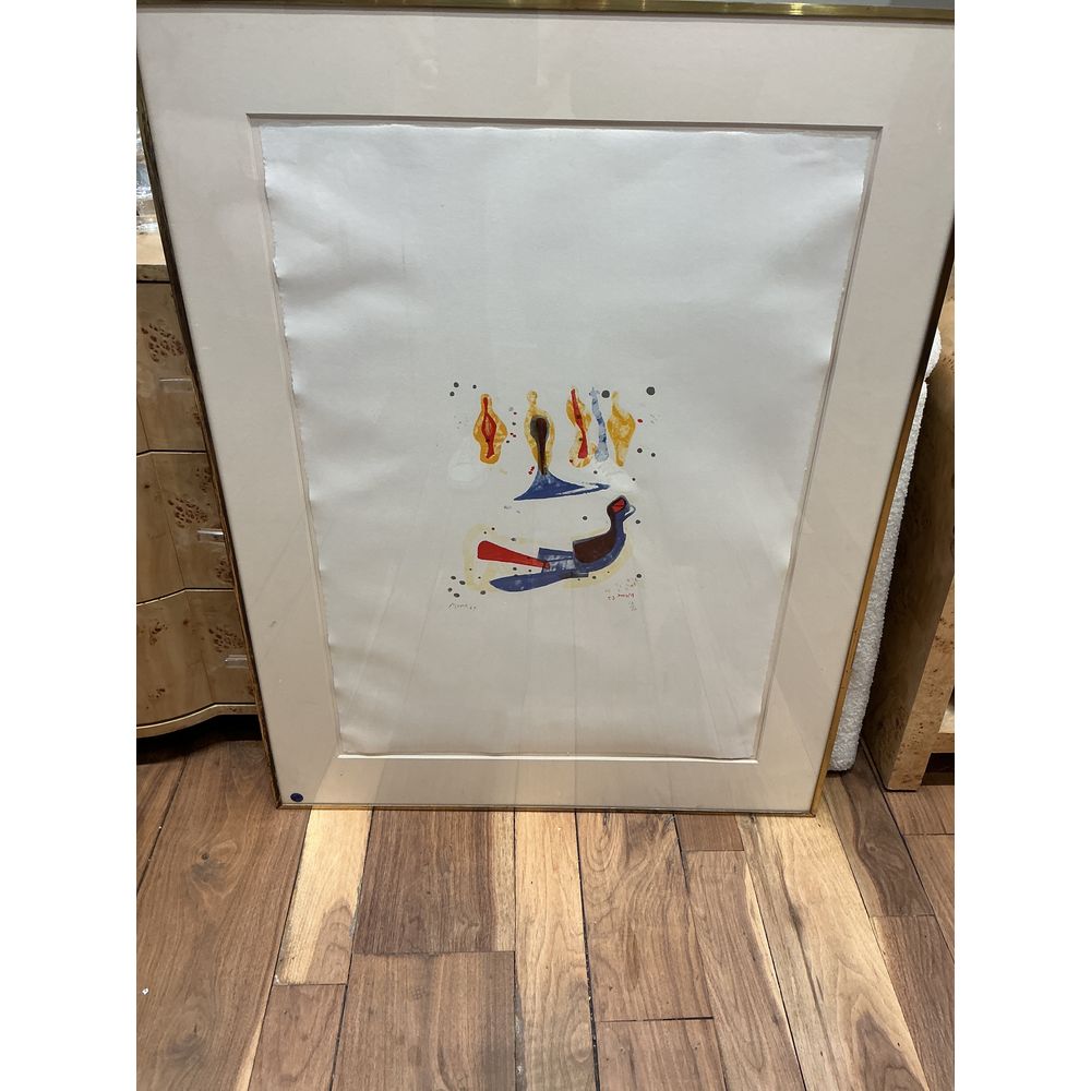  Framed lithograph by Moore