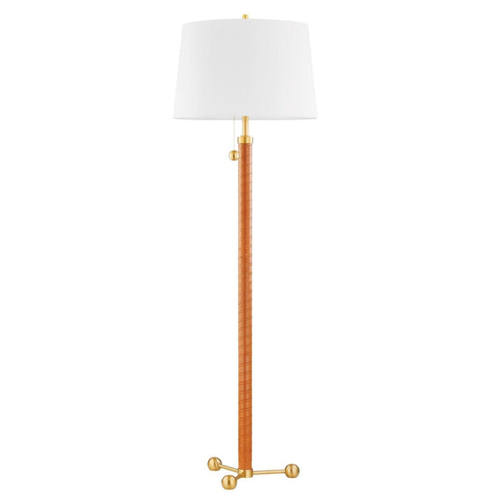 Noho Floor Lamp-Hudson Valley-HVL-L6170-AGB-Floor Lamps-1-France and Son