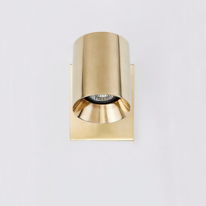 Highgrove Sconce-Hudson Valley-HVL-MDS1700-AGB-Wall LightingBrass-3-France and Son