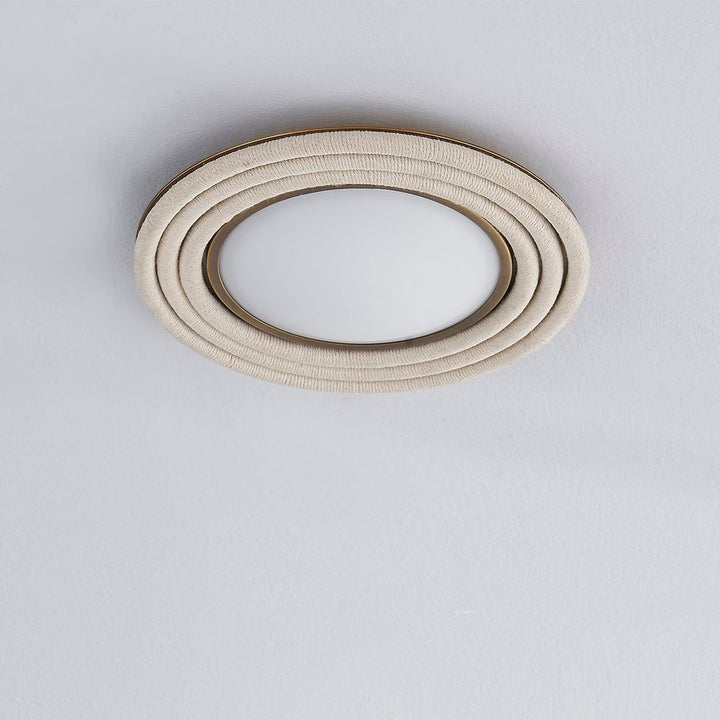 Zion Flush Mount - Patina Brass