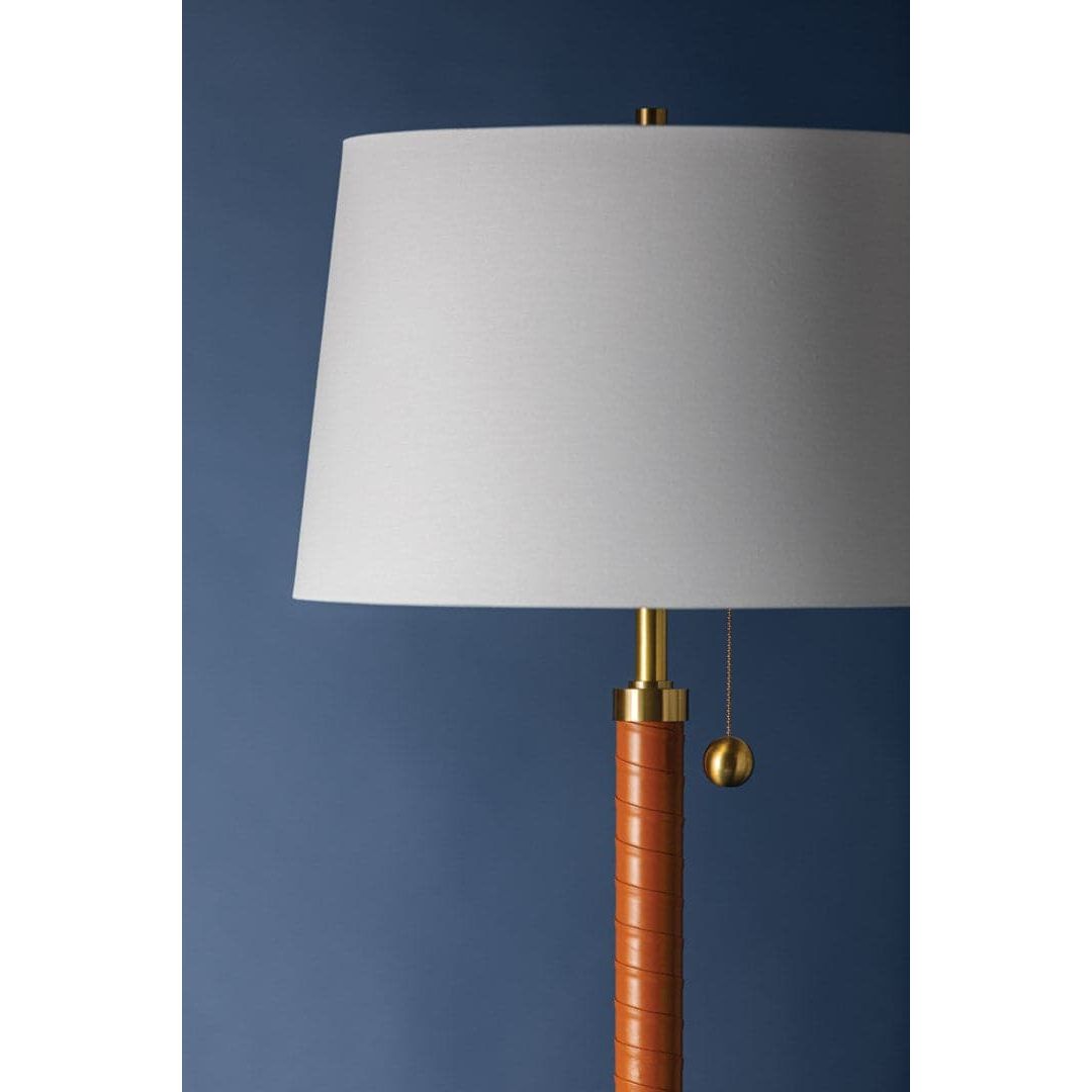 Noho Floor Lamp-Hudson Valley-HVL-L6170-AGB-Floor Lamps-2-France and Son