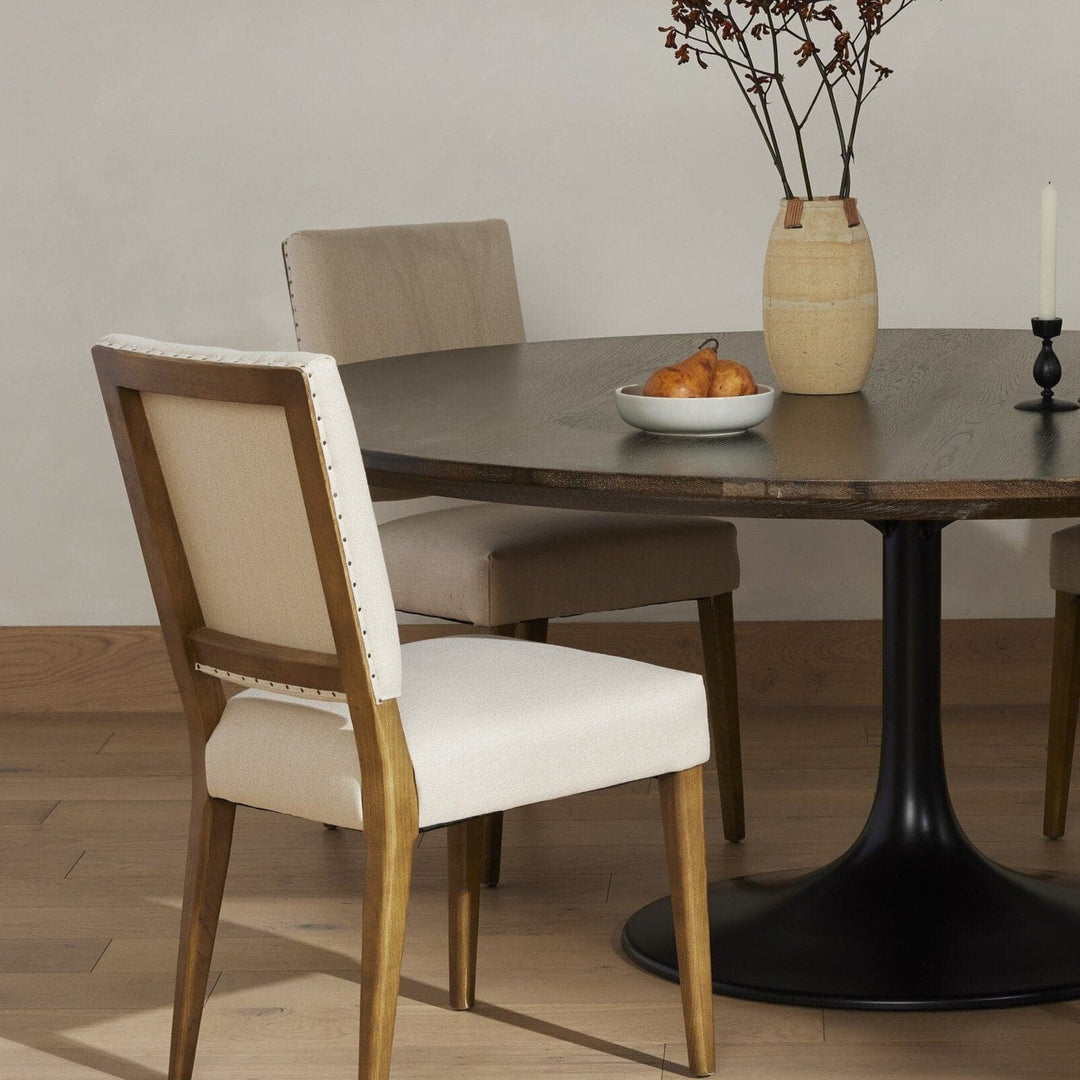 Reese Dining Chair - Dark Linen