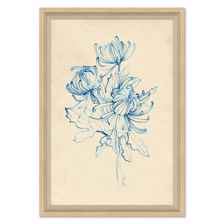 Cerulean Bloom I by Soicher Marin