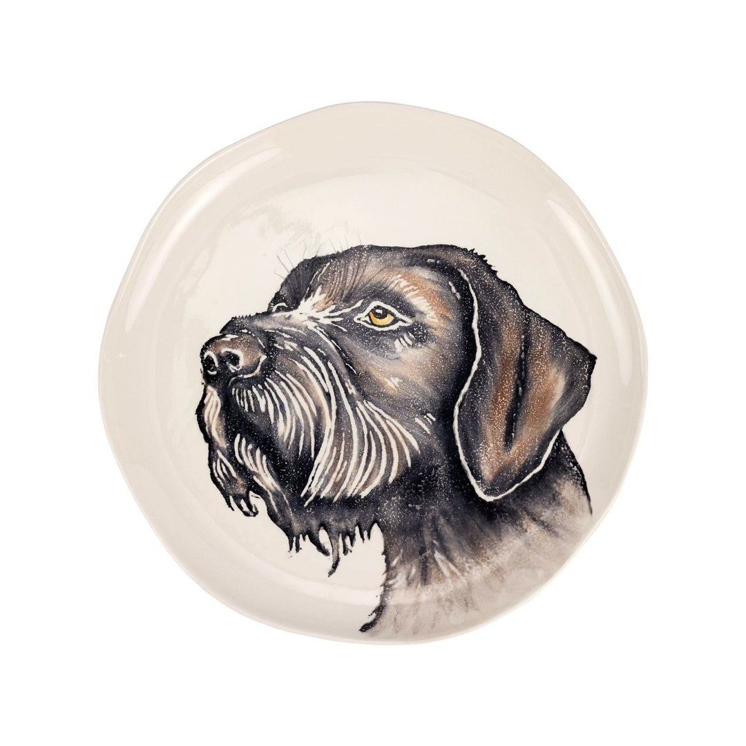 Cacciatore Spinone Italiano Round Platter