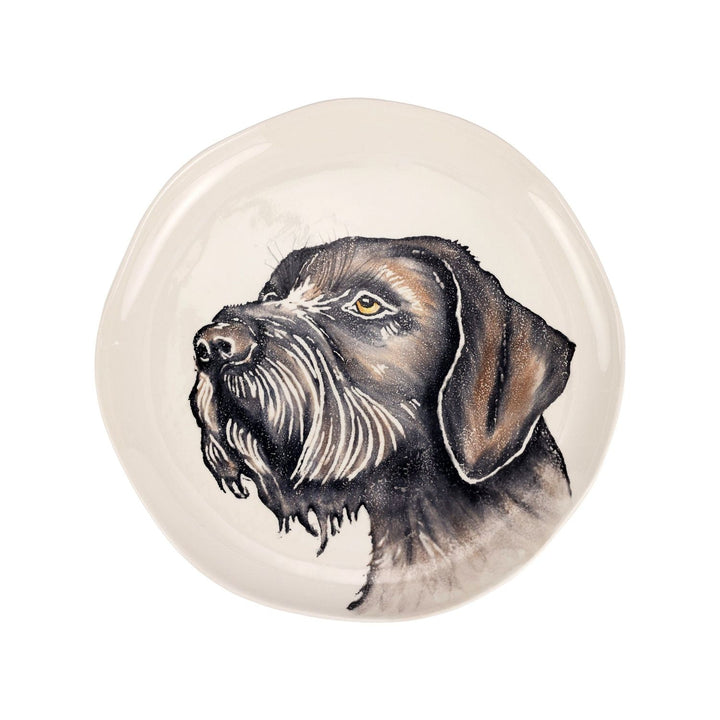 Cacciatore Spinone Italiano Round Platter