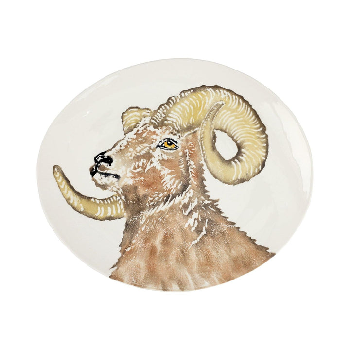 Cacciatore Ram Oval Platter