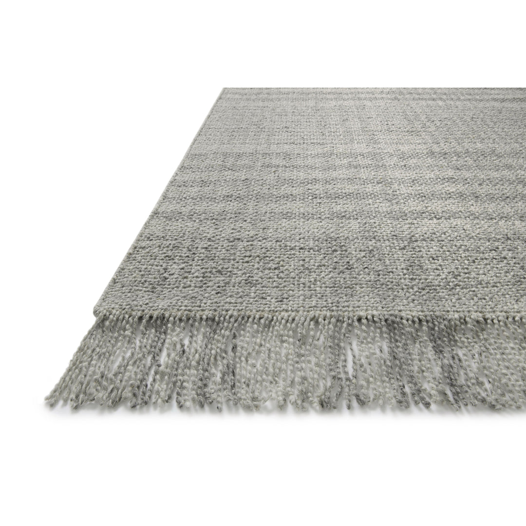 Magnolia Home By Joanna Gaines x Loloi Caleb Grey / Dk. Grey 18" x 18" Sample Rug