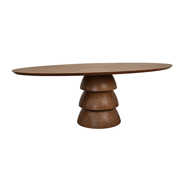 Callum Dining Table With Tiered Base