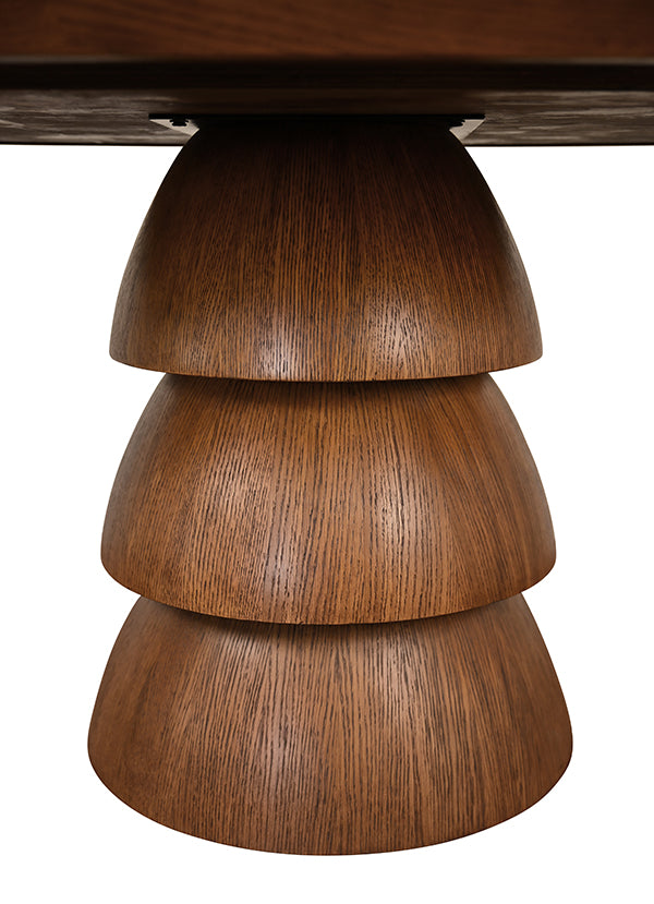 Callum Dining Table With Tiered Base