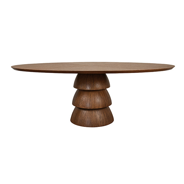 Callum Dining Table With Tiered Base