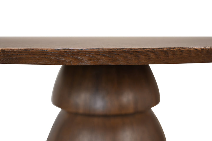 Callum Dining Table With Tiered Base