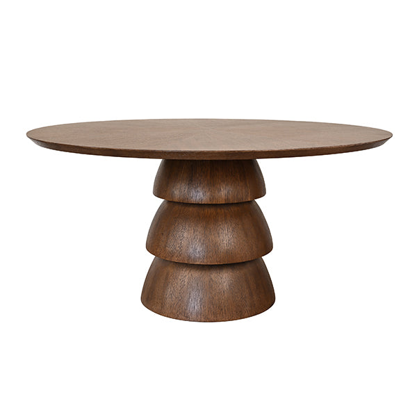Callum Dining Table With Tiered Base