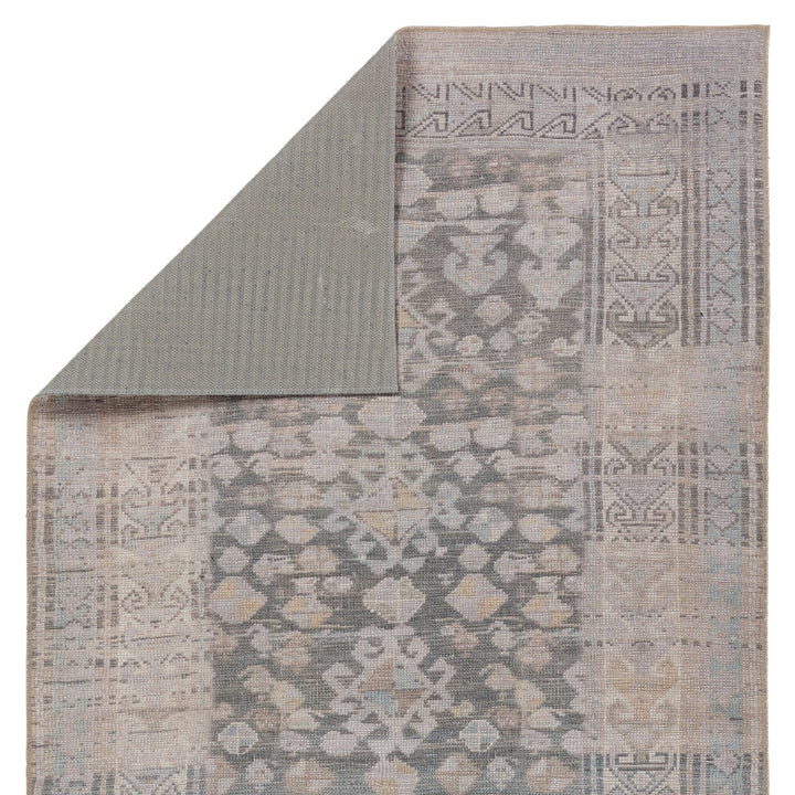 Vibe by Jaipur Living Oakley Medallion Gray/ Tan Area Rug (4'X8')